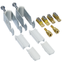 Duplex-Bügelschellen-Set 22 für Kabel 18-22mm