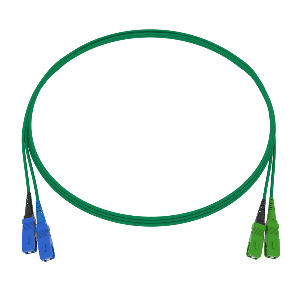 CCM Patchkabel Fig.8 2x1.7mm 9/125 G657A2 GN