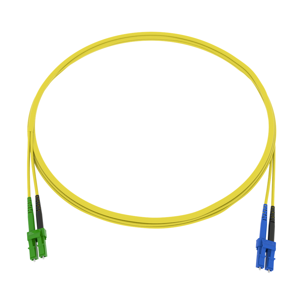 CCM Patchkabel Fig.0 2x2.0mm 9/125 YE