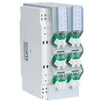CCM DIN P35 Spleisspatch Modul ALU wide