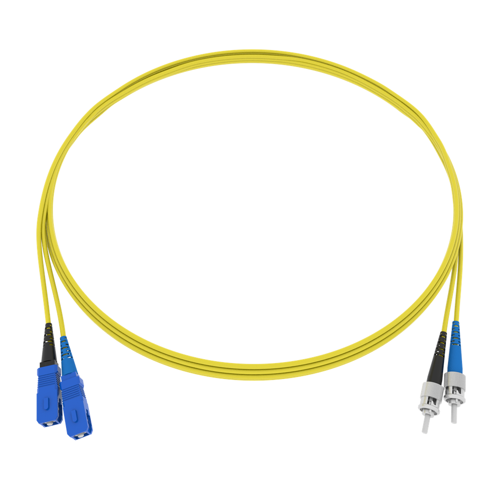 CCM Patchkabel Fig.8 2x1.7mm 9/125 G657A2 YE