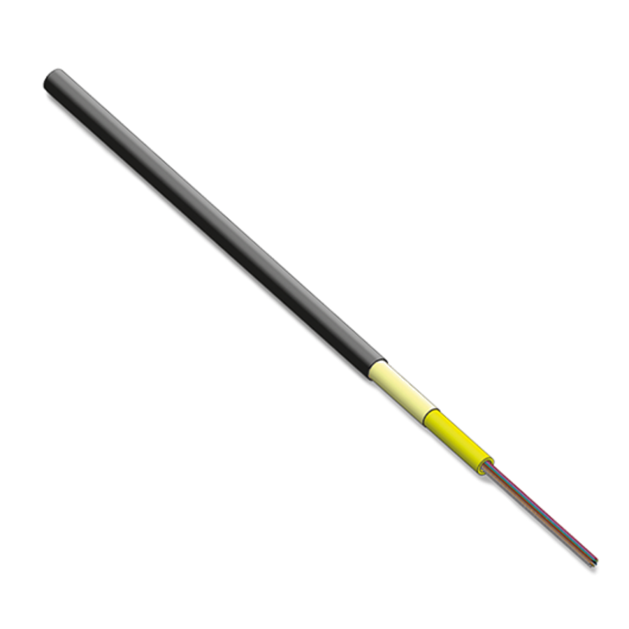CCM MicroCable PE 3.9mm 1x8 9/125 BK