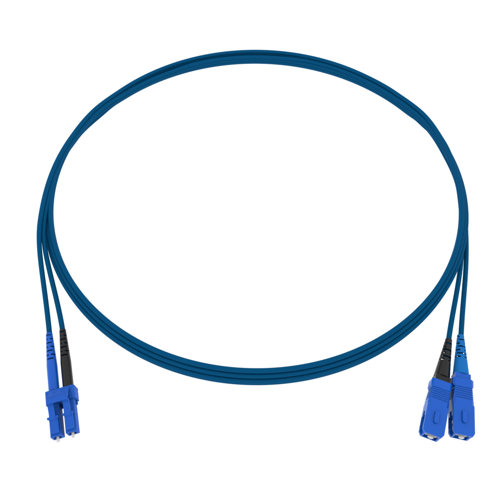 CCM Patchkabel Fig.8 2x1.7mm 9/125 G657A2 BL