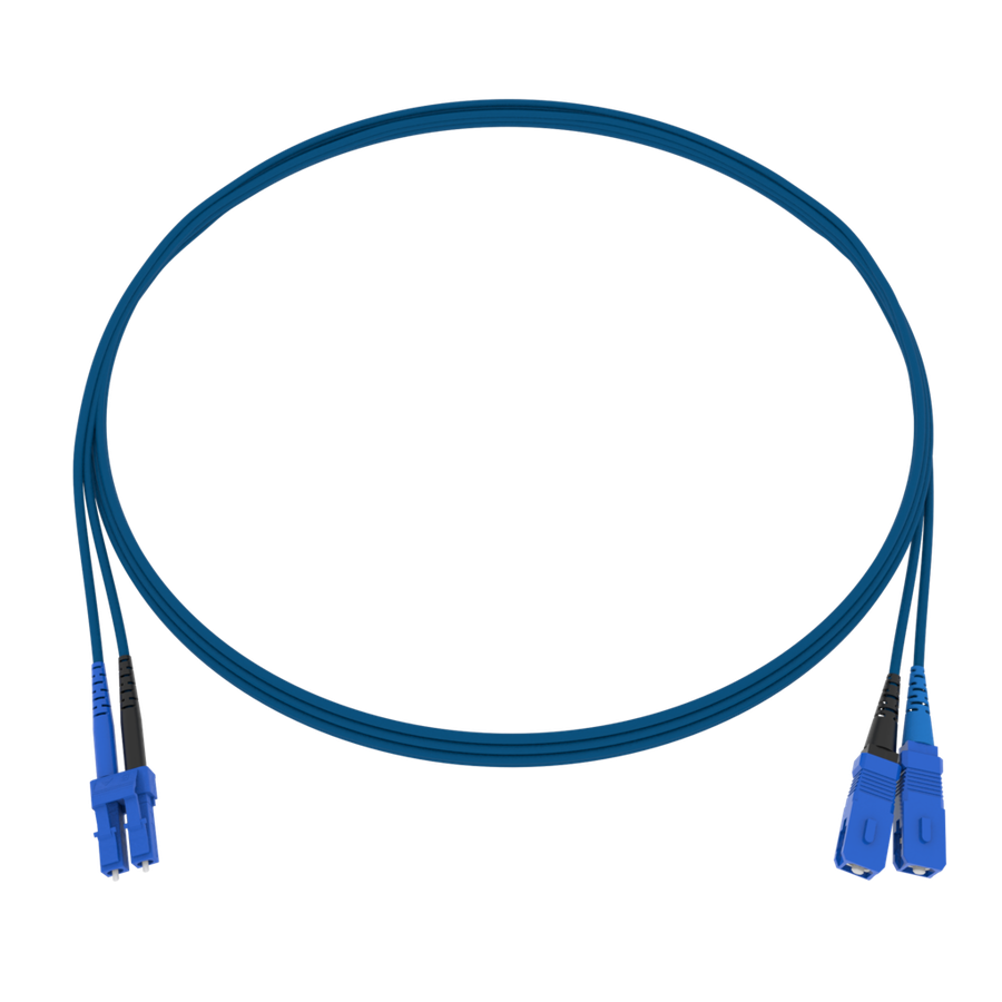 CCM Patchkabel Fig.8 2x1.7mm 9/125 G657A2 BL