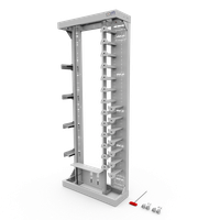 CCM CARMA 19'' Rack PRO H2200xB900xT300mm