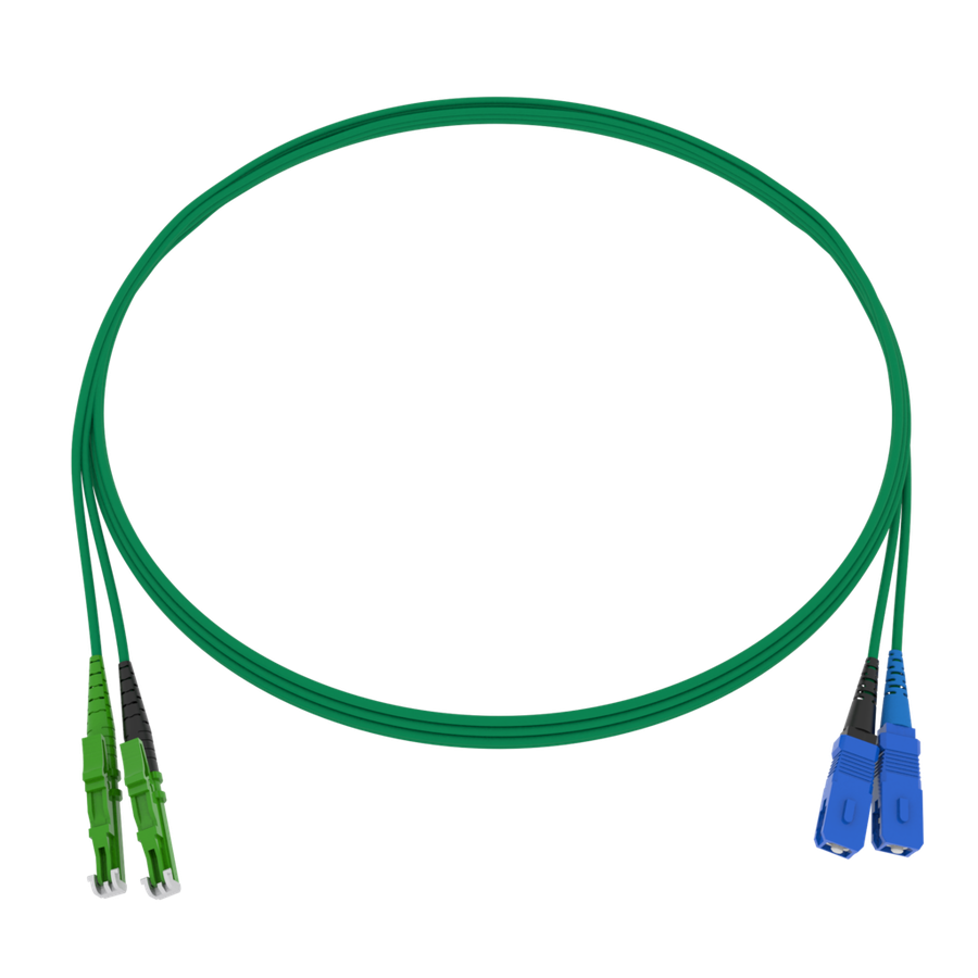 CCM Patchkabel Fig.8 2x1.7mm 9/125 G657A2 GN