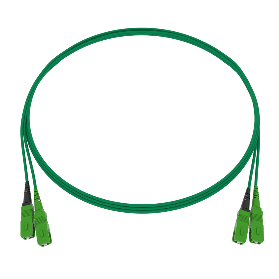 CCM Patchkabel Fig.8 2x1.7mm 9/125 G657A2 GN