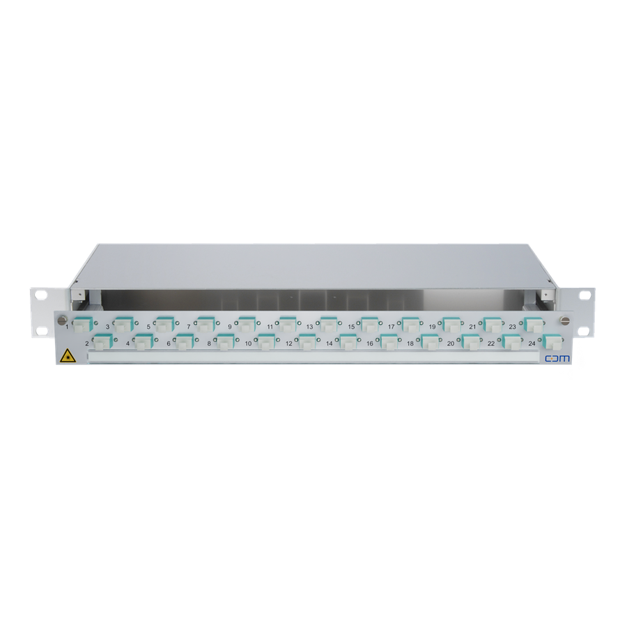 CCM SpiderLINE Patchpanel 1HE Alu PRO