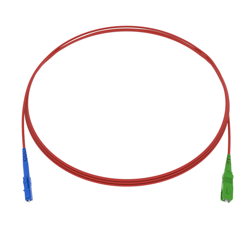 CCM Patchkabel simplex 1x1.7mm 9/125 G657A2 RD