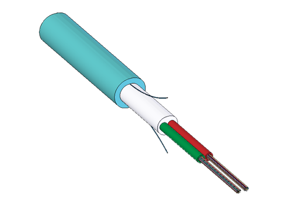 CCM Bündeladerkabel LSFH-Dca 2x12 50/125 OM3 TQ