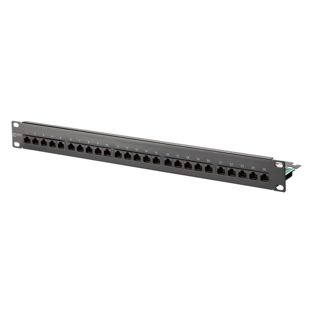 Copper-T Patchpanel 1HE Voice 25 Port BK
