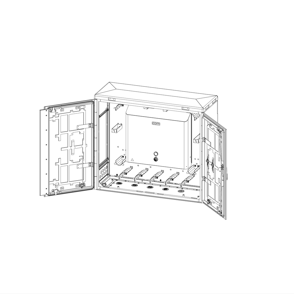CCM Netzverteiler NVt 110 PC-B