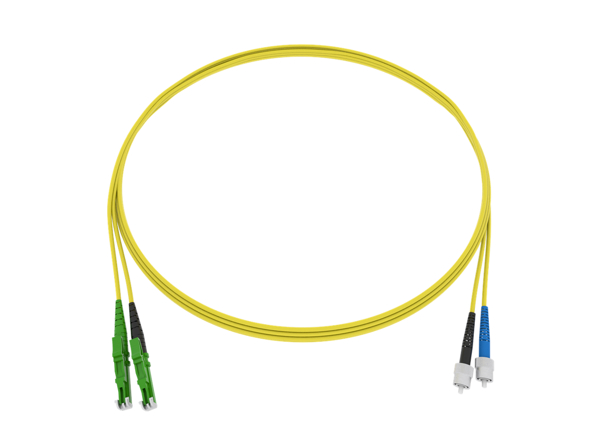 CCM Patchkabel Fig.8 2x1.7mm 9/125 G657A2 YE