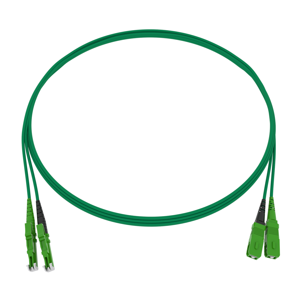 CCM Patchkabel Fig.8 2x1.7mm 9/125 G657A2 GN
