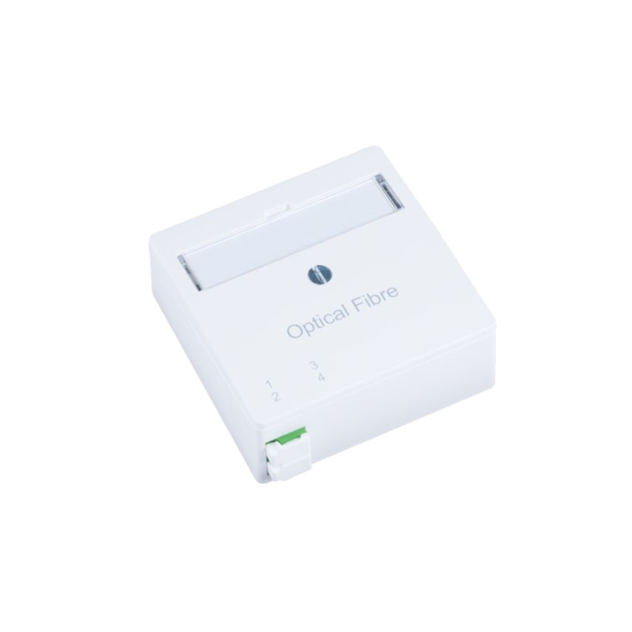 FTTH AP/UP Anschlussdose weiss R&M