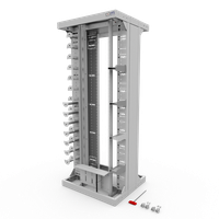 CCM CARMA 19'' Rack PRO H2200xB900xT800mm