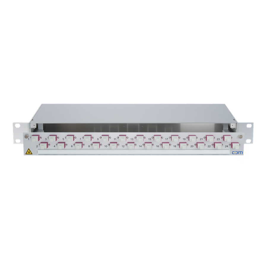 CCM SpiderLINE Patchpanel 1HE Alu PRO