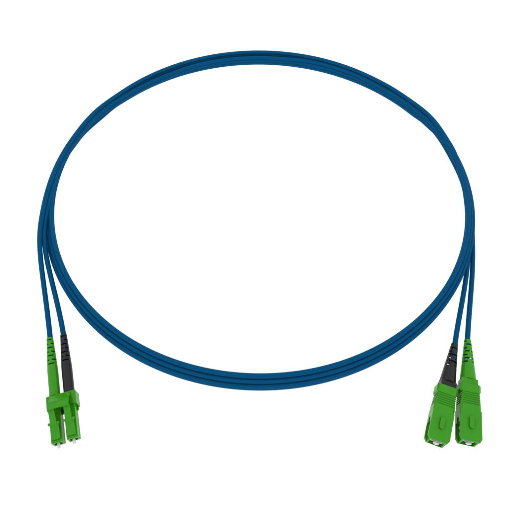 CCM Patchkabel Fig.8 2x1.7mm 9/125 G657A2 BL