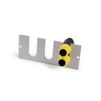 FibreFlow KEV 1HE Abdeckplatte 91x37mm