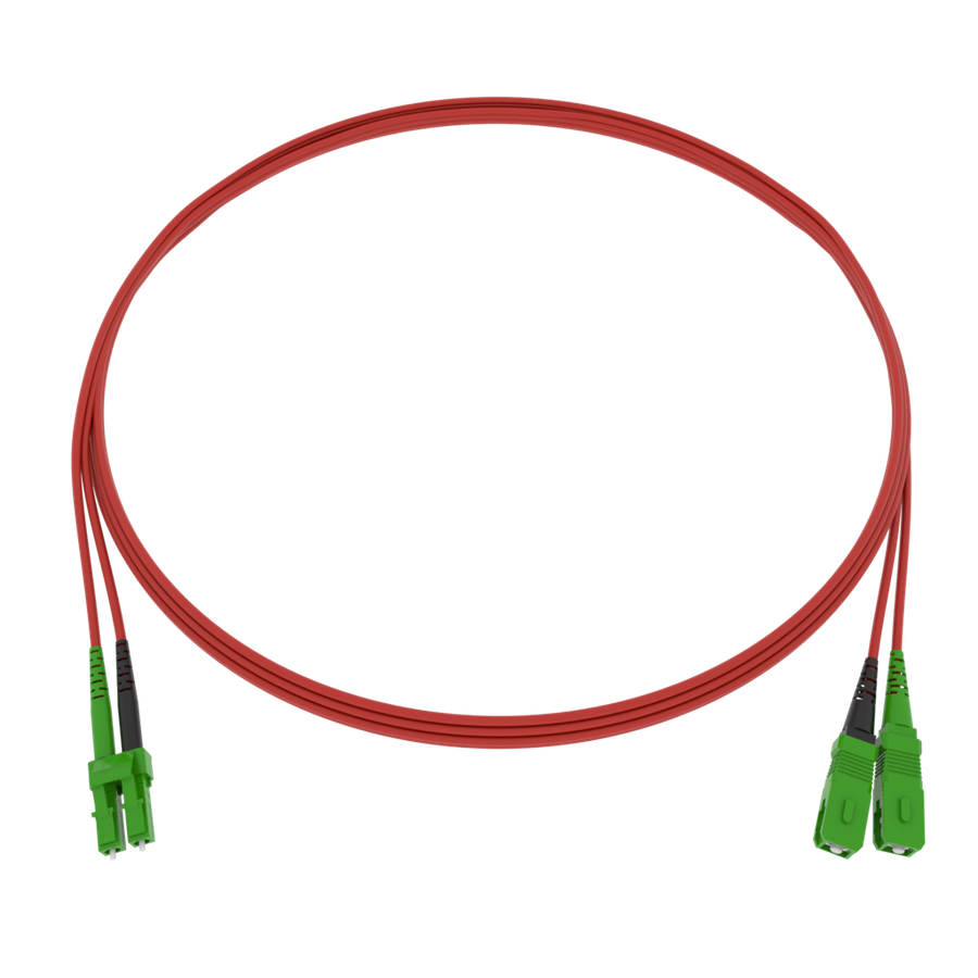 CCM Patchkabel Fig.8 2x1.7mm 9/125 G657A2 RD