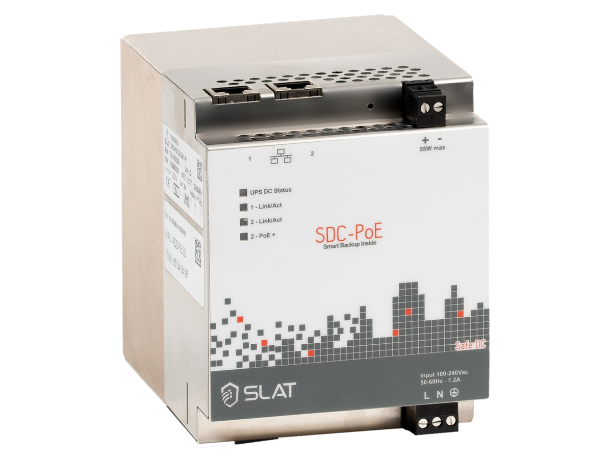 Micro-onduleur à courant continu UPS 48VDC 55W IP