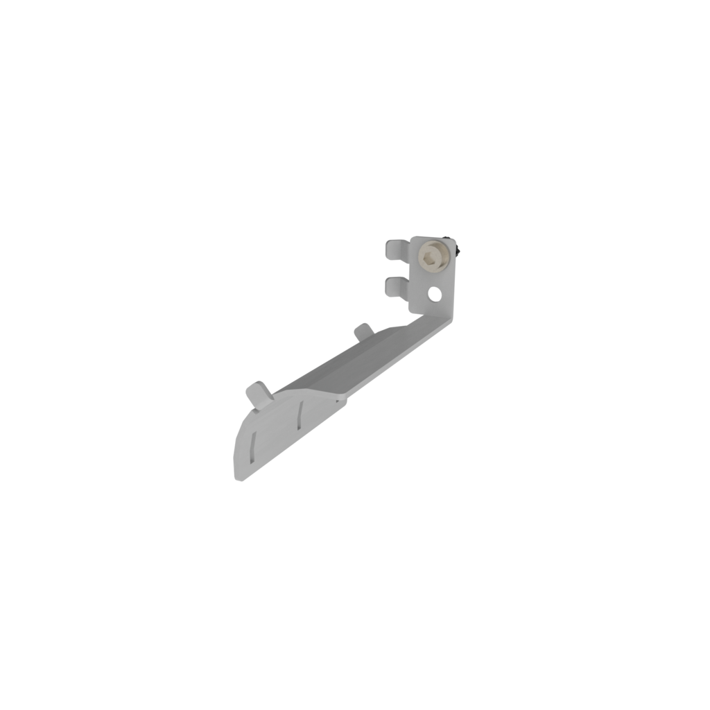 CMS Umlenkbügel links, T100mm, gebogen