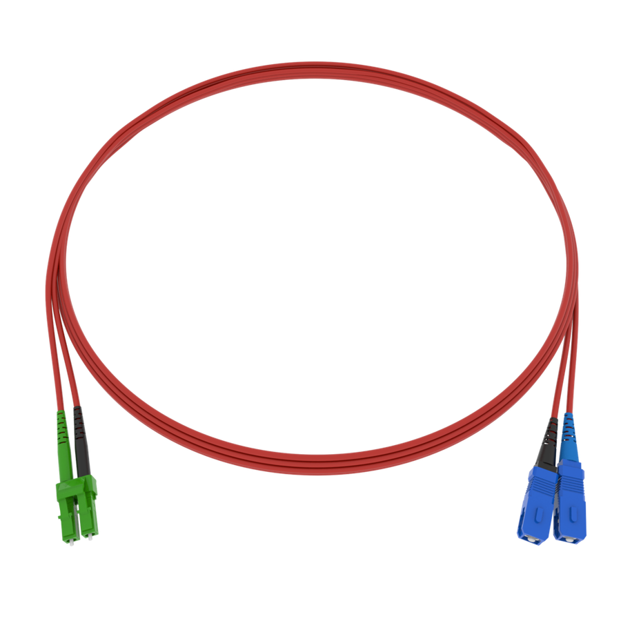 CCM Patchkabel Fig.8 2x1.7mm 9/125 G657A2 RD