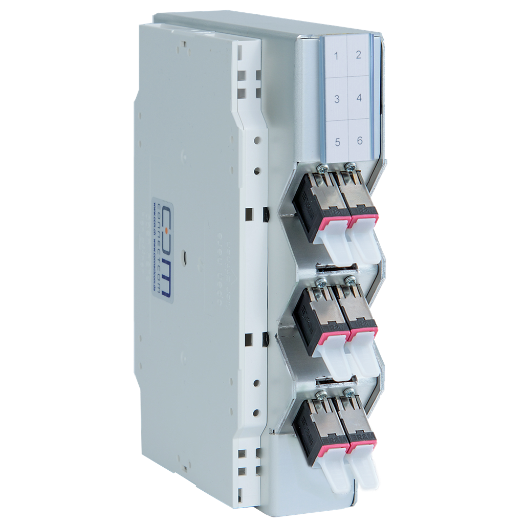 CCM DIN P35 Spleisspatch Modul ALU small