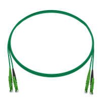 Cordon de bras. CCM Fig.8 2x1.7mm 9/125 G657A2 GN