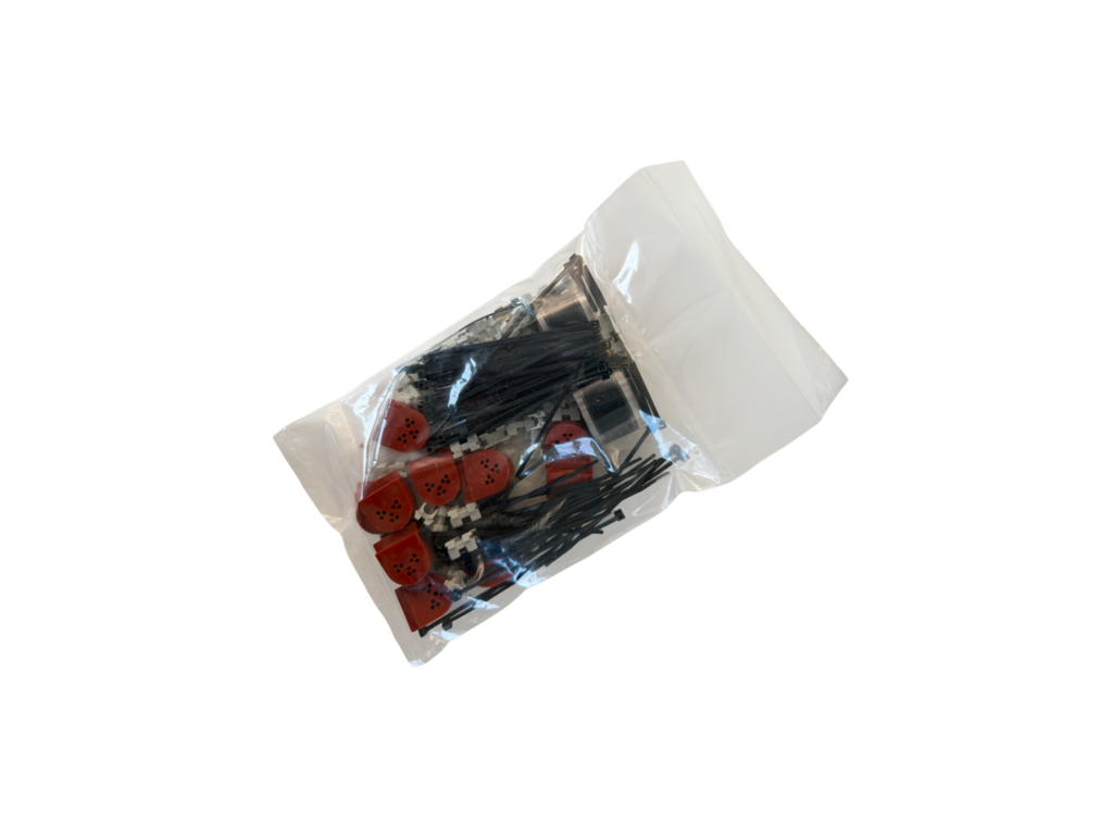 Dichtungskit Spleissmuffe Mini 9x0-3mm dunkelrot