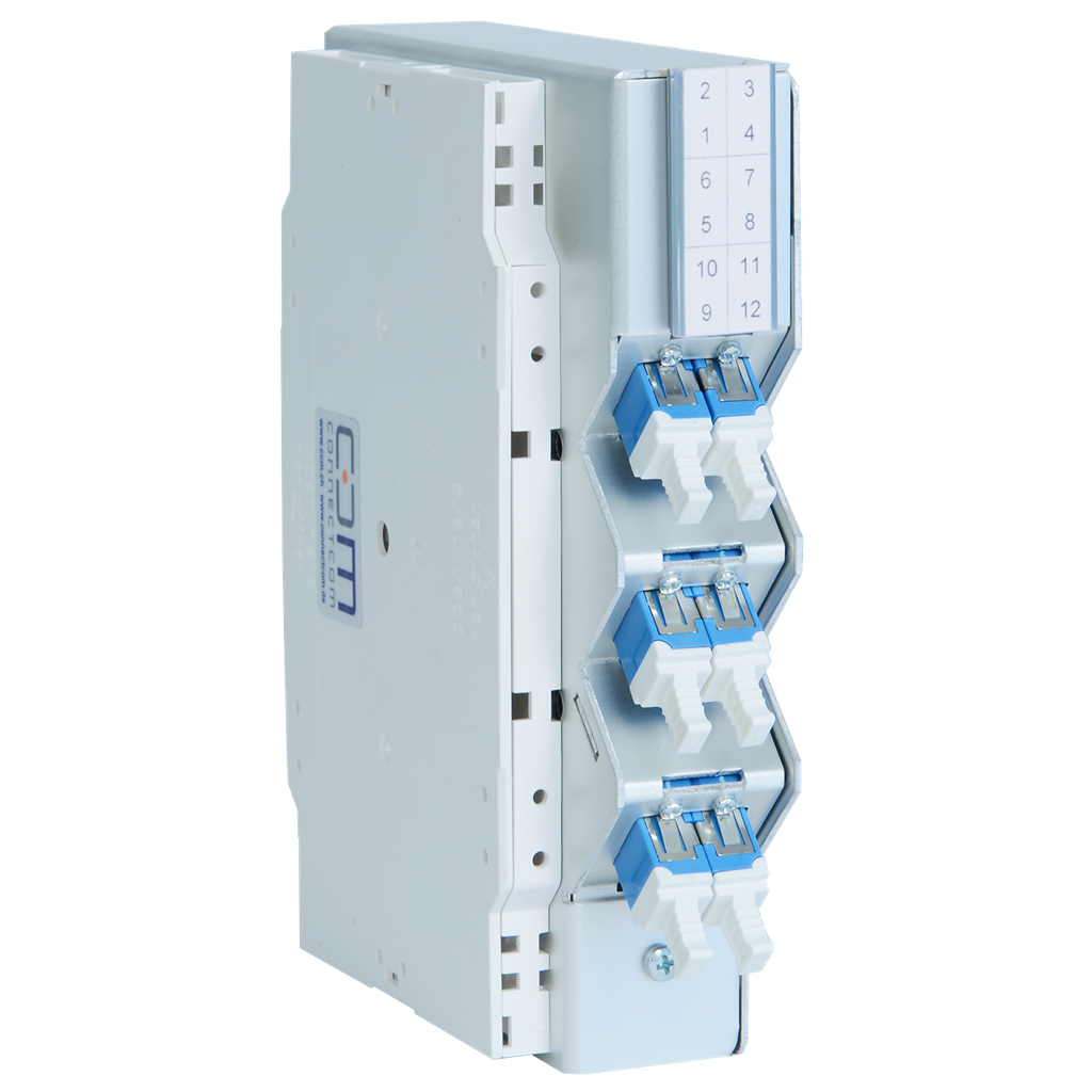 CCM DIN P35 Spleisspatch Modul ALU small
