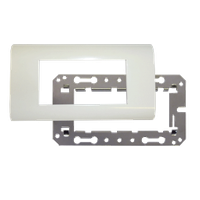 Einbauset 45x90mm mit Metallrahmen