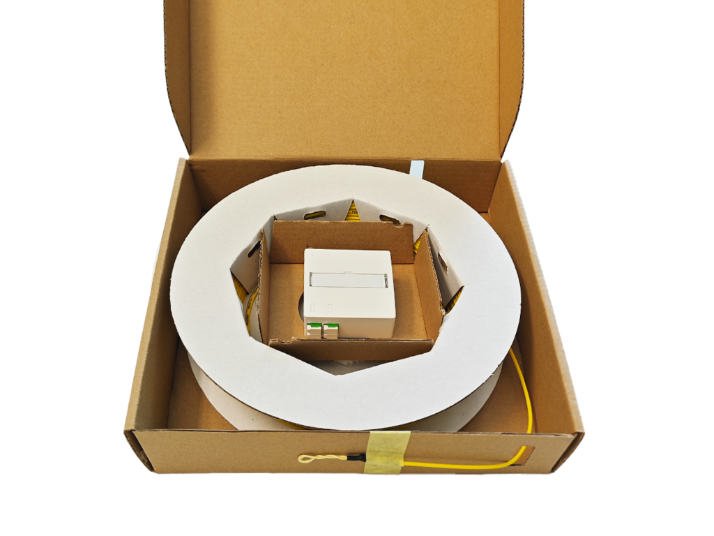 FTTH AP/UP Anschlussdose weiss R&M