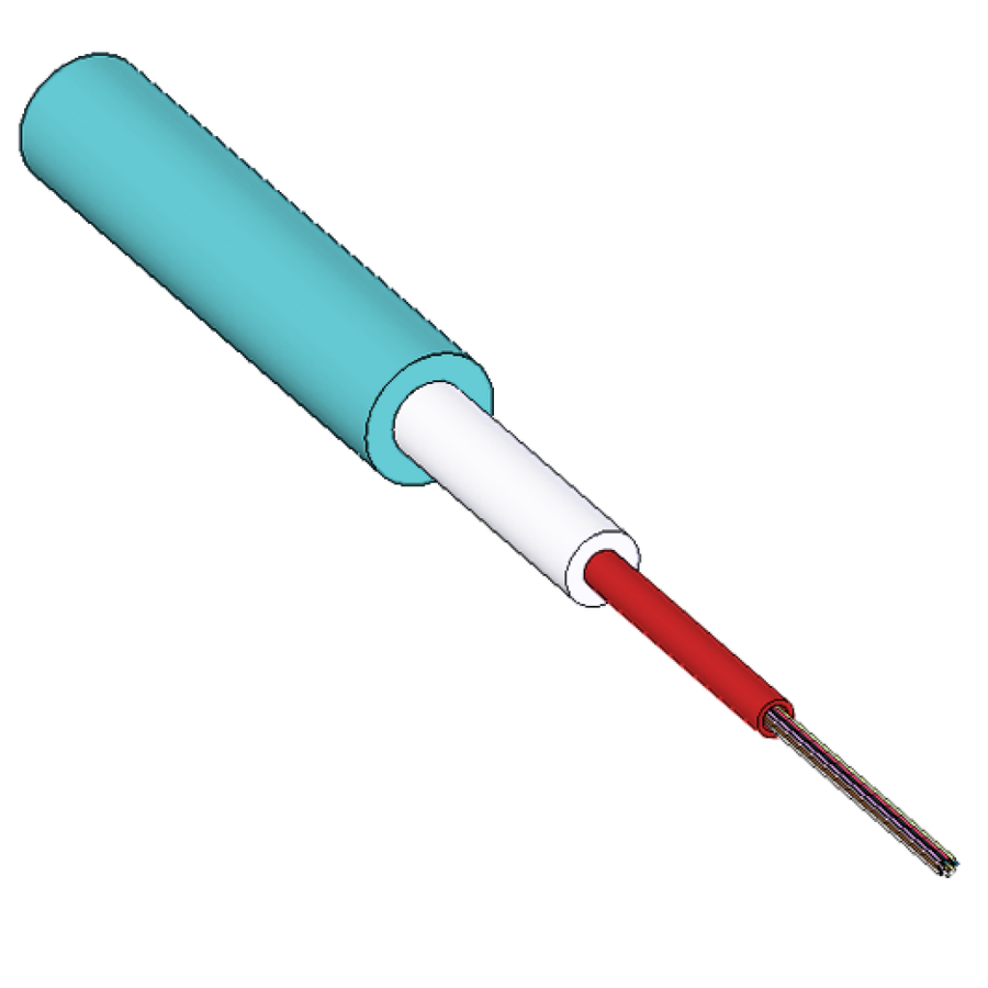 LWL Universalkabel LSFH-Dca 12x50/125 OM3 TQ