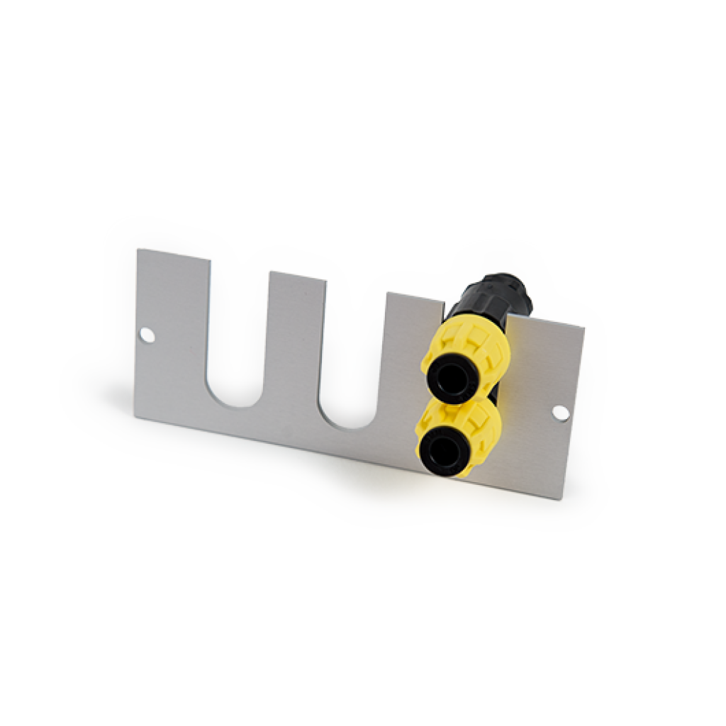 FibreFlow KEV 1HE Abdeckplatte 91x37mm