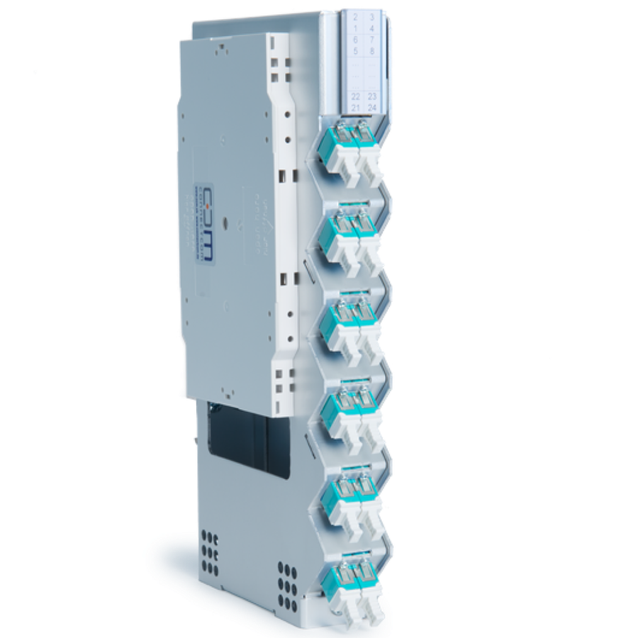 CCM DIN P35 Spleisspatch Modul ALU