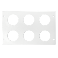 Einführungsplatte BELUGA PRO 159x100mm, 6xM32