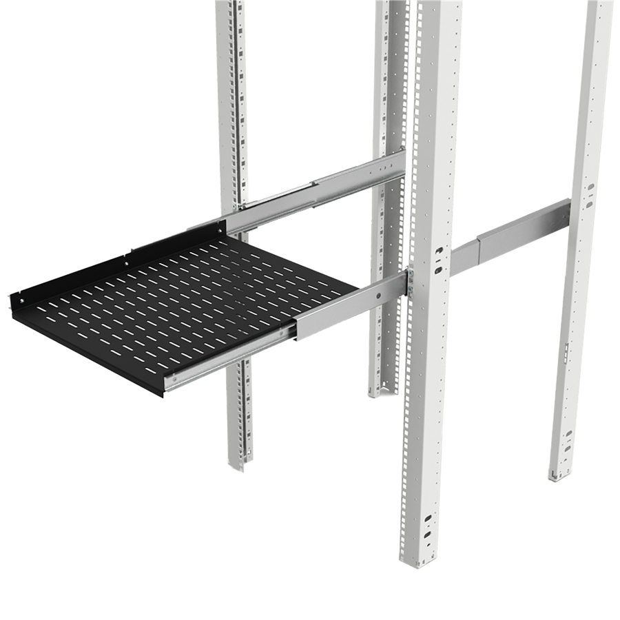 19'' Tablar teleskop perforiert 700mm, max. 50Kg